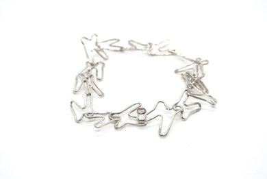 Butterfly bracelet in silver